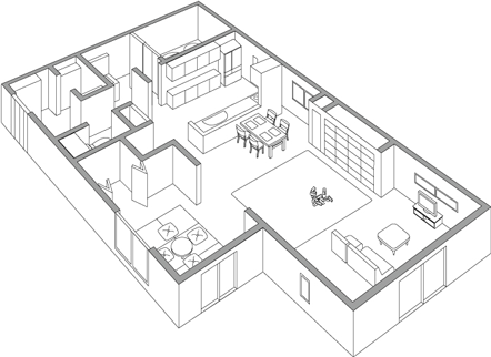 マンション立体マップ